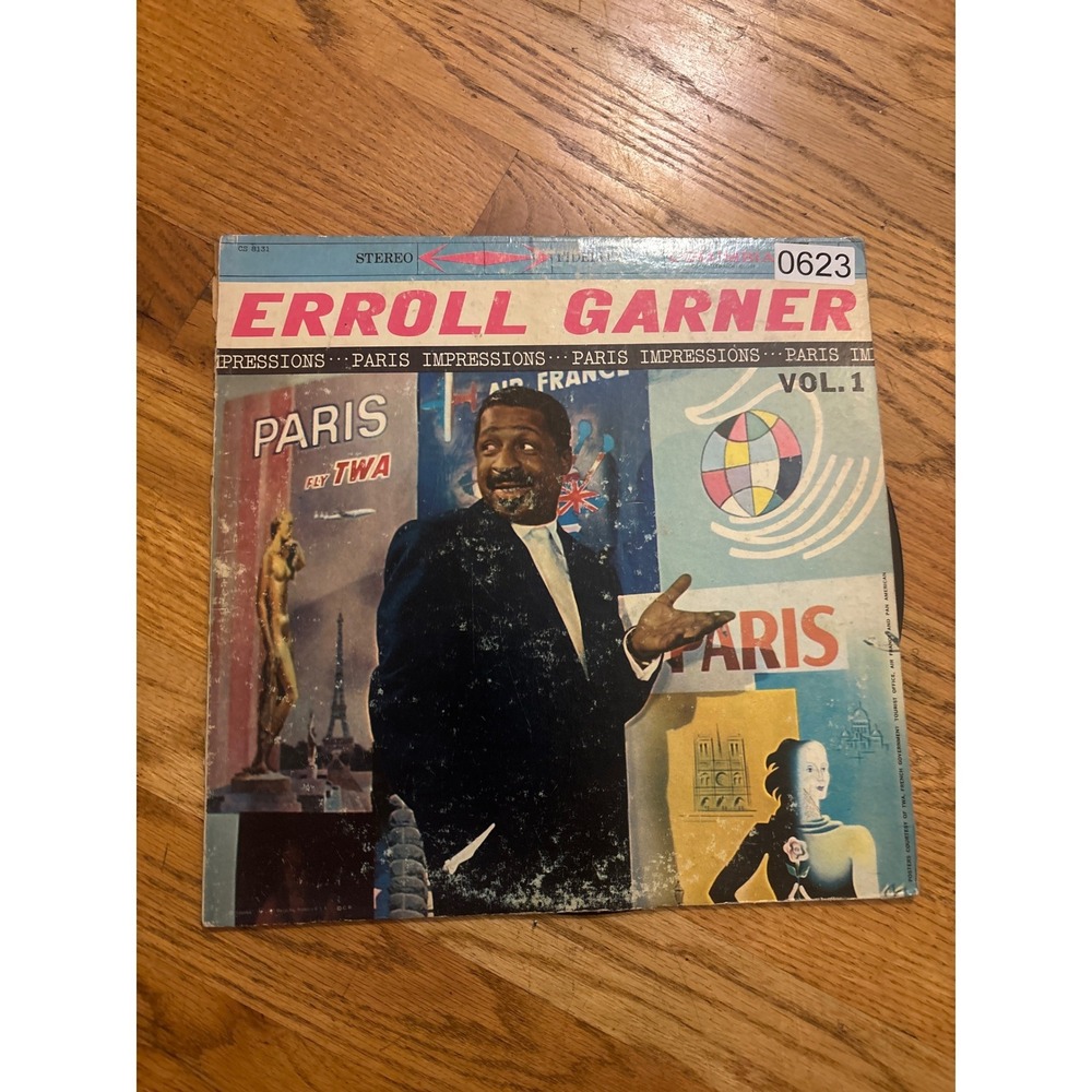 Columbia Erroll Garner Paris Impressions Vol 1 Vinyl LP 12" CS 8131 Jazz Stereo